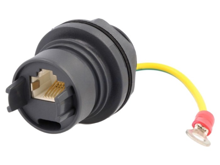 Conector RJ45 ecranat push-pull Cat 5e