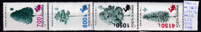 1998 Specii forestiere supratipar LP1456 MNH Pret 1,4+1 lei