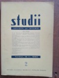 Studii revista de istorie 2 Tomul 18/1965- A. Otetea, Eugen Stanescu