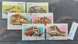 TS22 - Timbre serie Mozambic - automobile - autobuz 1980, Stampilat
