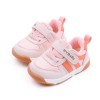 Adidasi roz cu insertii portocalii - MyBaby (Marime Disponibila: Marimea 26), Superbaby