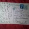 Carte Postala circulata Filipesti - Bucuresti 1934 , goarna mare 51 Timbru fix 3 lei Carol II si Timbrul Aviatiei