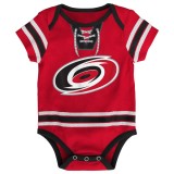 Body copii Outerstuff Carolina Hurricanes NHL Pro Creeper, Marime 24 luni