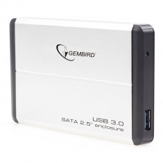 Carcasa de protectie pentru hdd extern , Gembird , SATA USB 3.0 , 2.5aA?At , gri foto