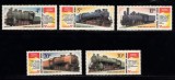A12 S1 7 - Timbre foarte vechi - URSS - locomotive - 1986, Transporturi, Nestampilat