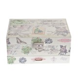 Cutie de bijuterii compartimentata 24 cm