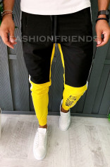 Pantaloni de trening pentru barbati - slim fit -trei culori-magiclife- A5991 foto