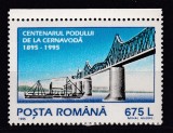 ROMANIA 1995 LP 1385 CENTENARUL PODULUI DE LA CERNAVODA MNH