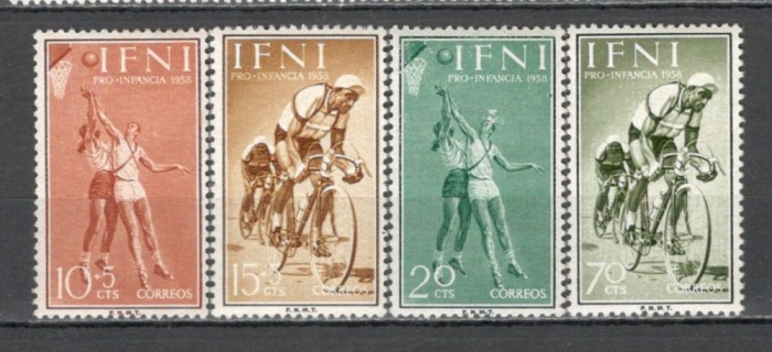 Ifni.1958 Sprijin ptr. copii-Sport GX.67