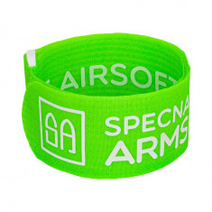 Banderola Brat Team-Armband 50cm Velcro Verde Specna Arms