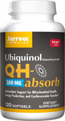 Supliment alimentar Ubiquinol QH-absorb Coenzima Q10 100 mg, 120 capsule foto