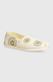 Toms espadrile Alpargata culoarea bej, 10019695