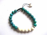 bratara unisex crisocolla si howlite 30171