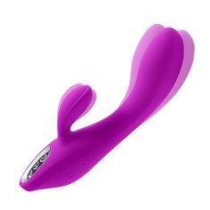 Vibrator Elisa, 10 Moduri Vibratii, Silicon, USB, Mov, 20.8 cm, Mokko Toys