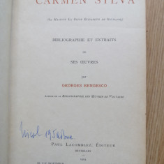 Carmen Sylva - Bibliographie et Extraits de ses Oeuvres - Georges Bengesco 1904