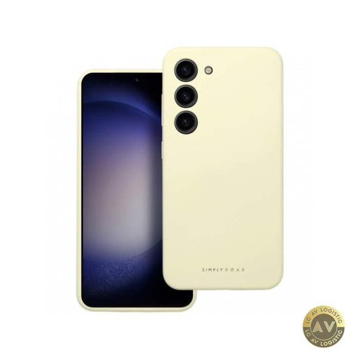 Husa pentru Samsung Galaxy A16 5G A166 / A16 4G A165 Roar Cloud Skin Galbena