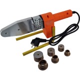 Trusa lipit tevi PPR, 800 W, 220 V, 270&deg;C termostat automat, 3 bacuri sudura cu teflon 20 / 25 / 32 mm