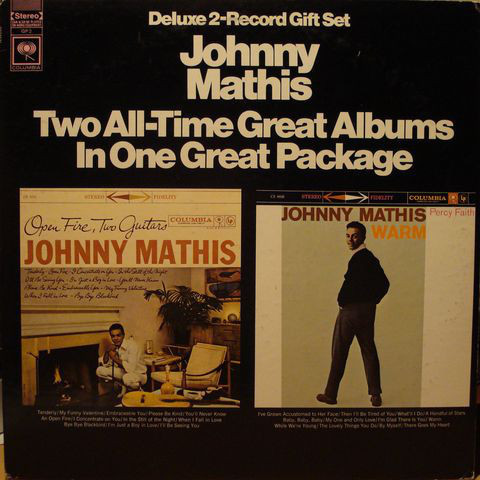 Vinil 2XLP Johnny Mathis &ndash; Warm / Open Fire, Two Guitars (VG)