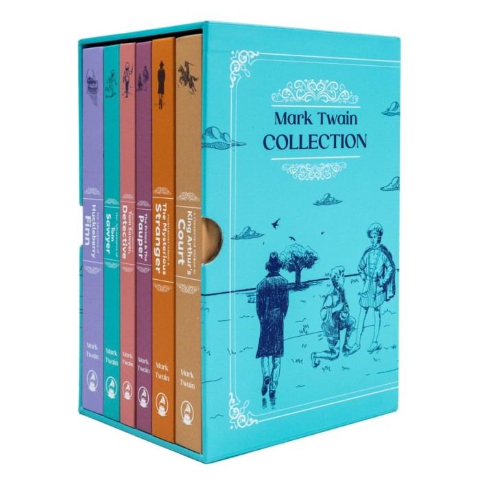 Mark Twain Collection 6 Books Collection Set,Mark Twain - Editura Classic Editions Ltd