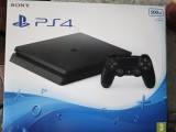PS4 slim 500gb negru cu toate accesoriile originale+ 2 jocuri
