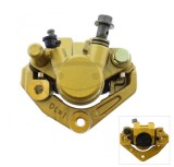 Cumpara ieftin Etrier frana scuter roata 10 GY6-50 - Baotian - First Bike - Kymco - Rex &ndash; Peugeot Vclic - Rieju &ndash; Sachs 50cc - culoare: auriu