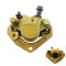 Etrier frana scuter roata 10 GY6-50 - Baotian - First Bike - Kymco - Rex &ndash; Peugeot Vclic - Rieju &ndash; Sachs 50cc - culoare: auriu