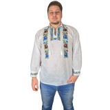 Bluza tip ie barbati RB 2, alb crystal/olive , marimea M