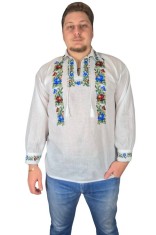 Bluza tip ie barbati RB 2, alb crystal/olive , marimea L