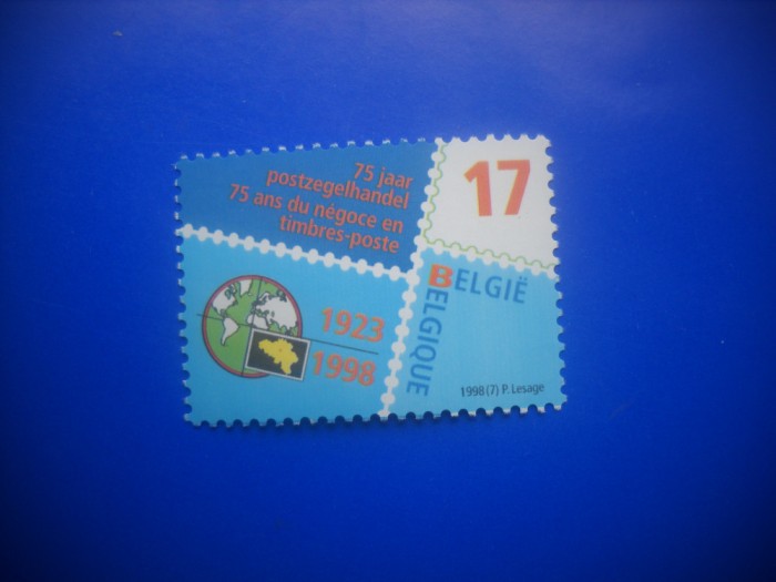 HOPCT TIMBRE MNH 173 BIS -DEPARTAMENTUL DE POSTA 1923- 1998 - 1 VAL BELGIA