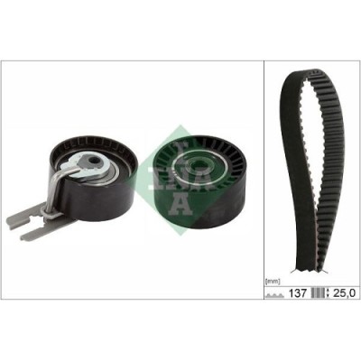 INA Set curea de distributie foto