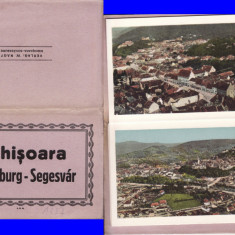 Salutari din Sighisoara- carnet cu 10 carti postale