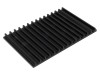 Radiator Extrudat cu Aripioare Negru 100x159x10 mm