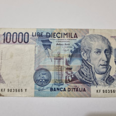 bancnota italia 10000 L 1984
