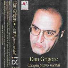 Casetă audio Dan Grigore / Chopin ‎– Chopin Piano Recital, originală