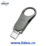 Memorie USB Silicon Power Mobile C80 64GB USB 3.0 Type-C Silver