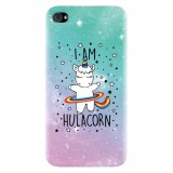 Husa silicon pentru Apple Iphone 4 / 4S, I Am Hulacorn