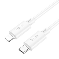 Cablu de date si incarcare Hoco X88, USB-C la Lightning, 2.4A, 1, Alb