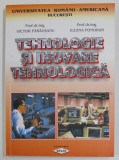 TEHNOLOGIE SI INOVARE TEHNOLOGICA de VICTOR PARAUSANU si ILEANA PONORAN , 2002
