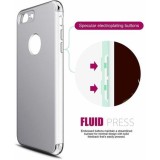 Husa iPhone 8 Plus GloMax 3in1 PerfectFit Argintiu, Protectie Soc, Praf, Zgarieturi, Carcasa Policarbonat Slim
