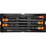 Cumpara ieftin Set surubelnite lungi, late si cruce, sertar TIP A (385x150 mm) pentru dulap mobil, PH0-2, 4-6 mm, 250 mm, 5 buc, RICHMANN