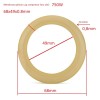 Membrana Piston cap compresor fara ulei 750W 68x49x0.8mm CH166