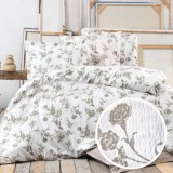Lenjerie de pat creponata 100% bumbac (crep3)