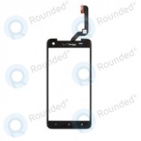 Digitizor pentru afișaj HTC 6435LVW DROID DNA, panou tactil negru