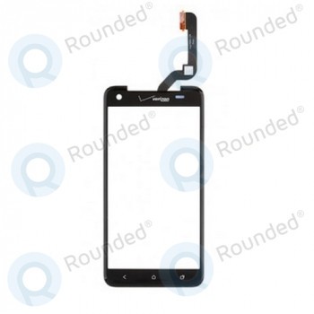 Digitizor pentru afișaj HTC 6435LVW DROID DNA, panou tactil negru foto