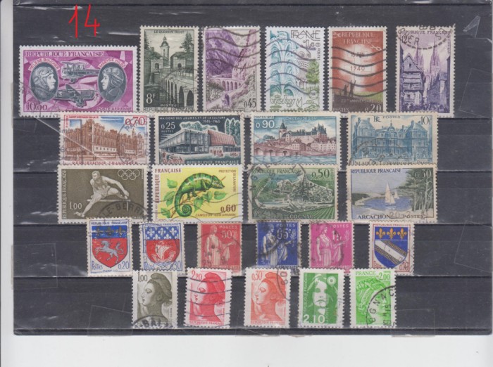 A7 T2 14 - Timbre foarte vechi - Franta