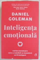 INTELIGENTA EMOTIONALA de DANIEL GOLEMAN , 2021