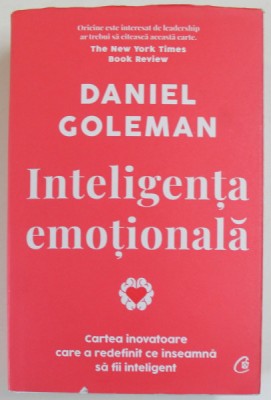 INTELIGENTA EMOTIONALA de DANIEL GOLEMAN , 2021 foto