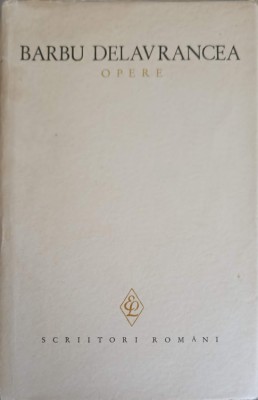 OPERE VOL.1-BARBU STEFANESCU DELAVRANCEA-262757 foto