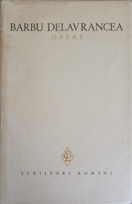 OPERE VOL.1-BARBU STEFANESCU DELAVRANCEA-262757