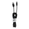 Cablu Date &amp; Incarcare Piele Tip C 3.0 (Negru) C183 2m